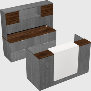 Modular reception desk