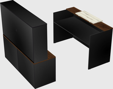Modular reception desk