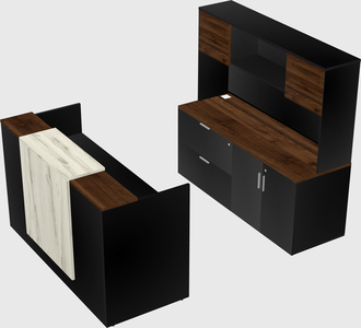 Modular reception desk