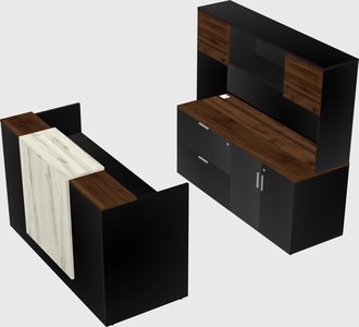 Modular reception desk