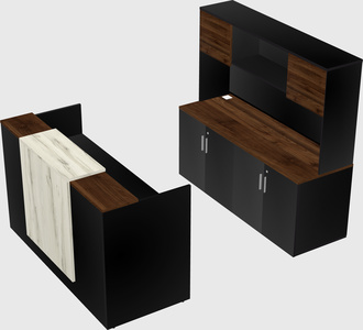 Modular reception desk
