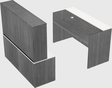 Modular reception desk