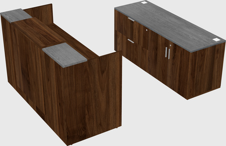 Modular reception desk