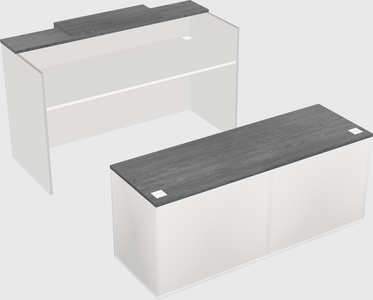 Modular reception desk