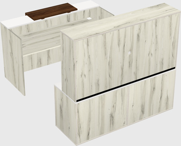 Modular reception desk