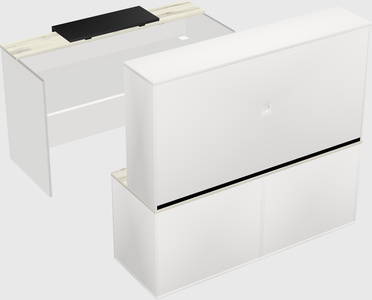 Modular reception desk