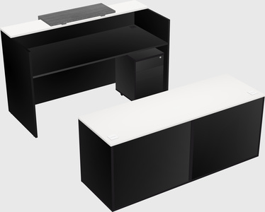 Modular reception desk