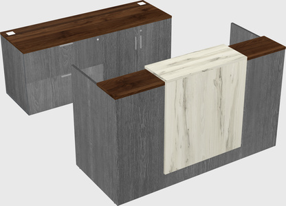 Modular reception desk