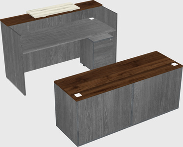 Modular reception desk