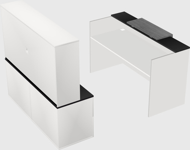 Modular reception desk