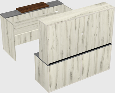 Modular reception desk