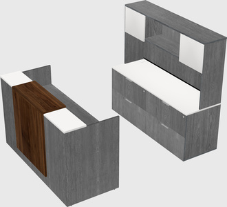 Modular reception desk