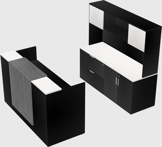 Modular reception desk