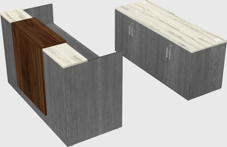 Modular reception desk