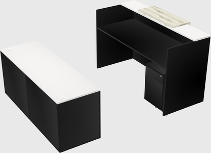 Modular reception desk