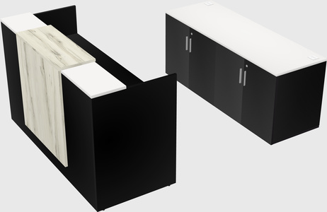 Modular reception desk
