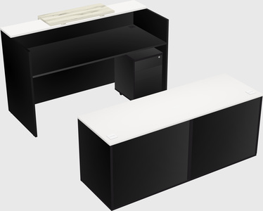 Modular reception desk