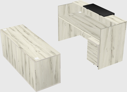 Modular reception desk