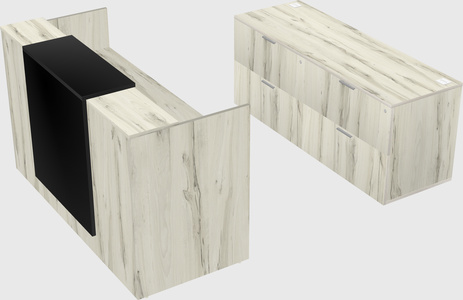 Modular reception desk