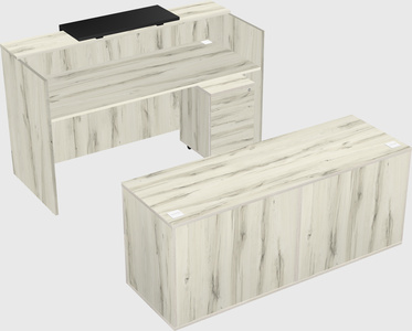 Modular reception desk