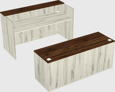 Modular reception desk