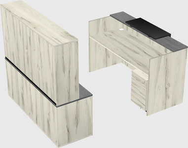 Modular reception desk