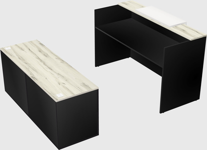 Modular reception desk