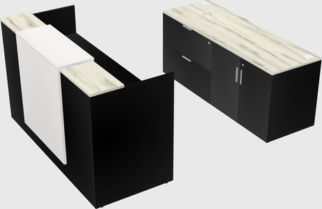 Modular reception desk