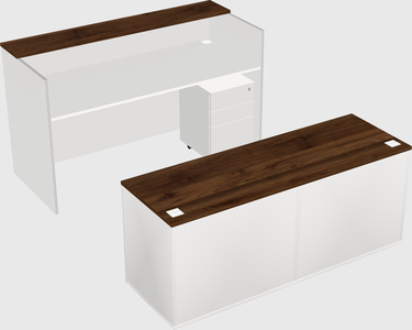 Modular reception desk