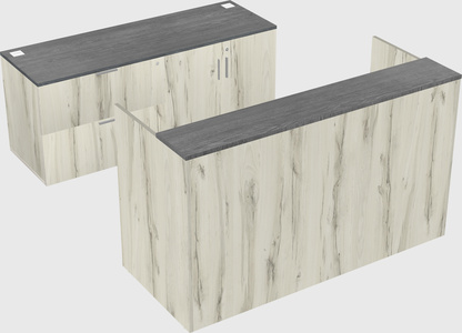 Modular reception desk