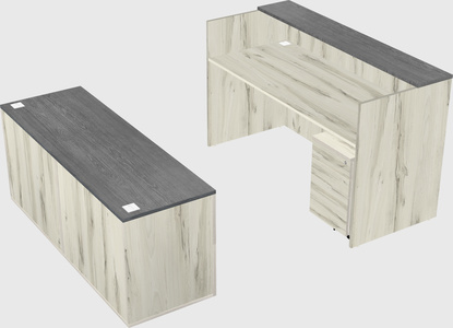 Modular reception desk