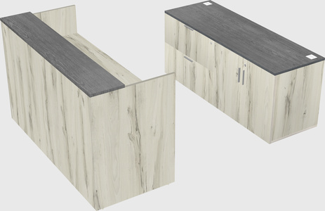 Modular reception desk