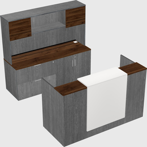 Modular reception desk