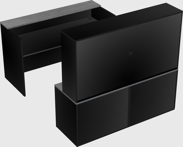 Modular reception desk