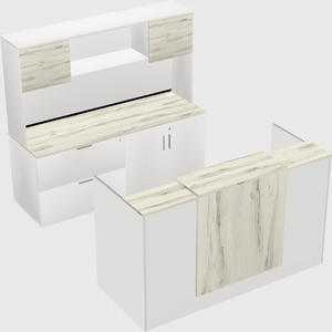 Modular reception desk
