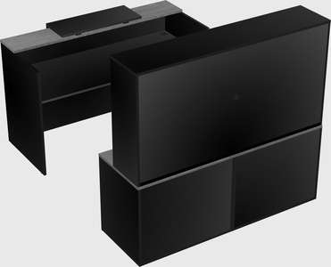 Modular reception desk