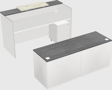 Modular reception desk