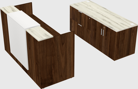 Modular reception desk