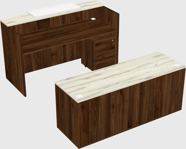 Modular reception desk