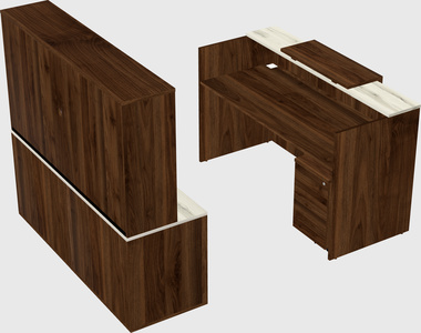 Modular reception desk