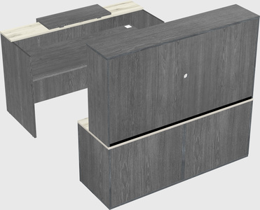 Modular reception desk
