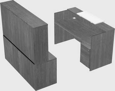 Modular reception desk