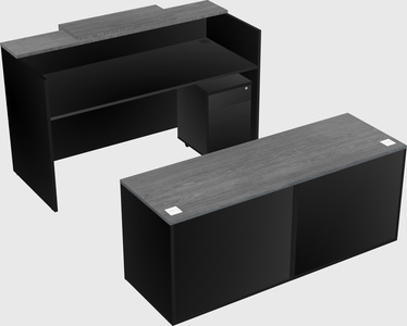 Modular reception desk