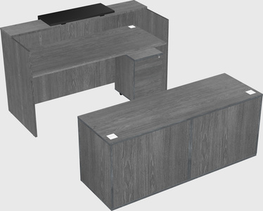 Modular reception desk