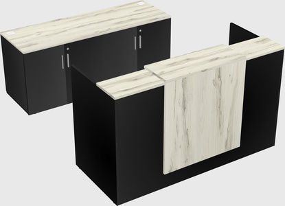Modular reception desk