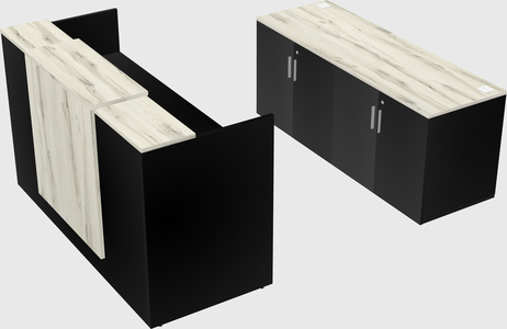 Modular reception desk