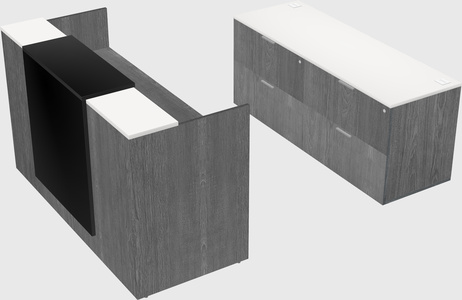 Modular reception desk