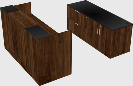 Modular reception desk