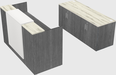 Modular reception desk