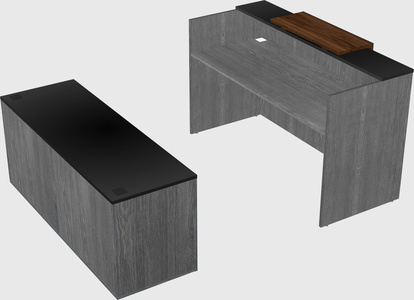Modular reception desk